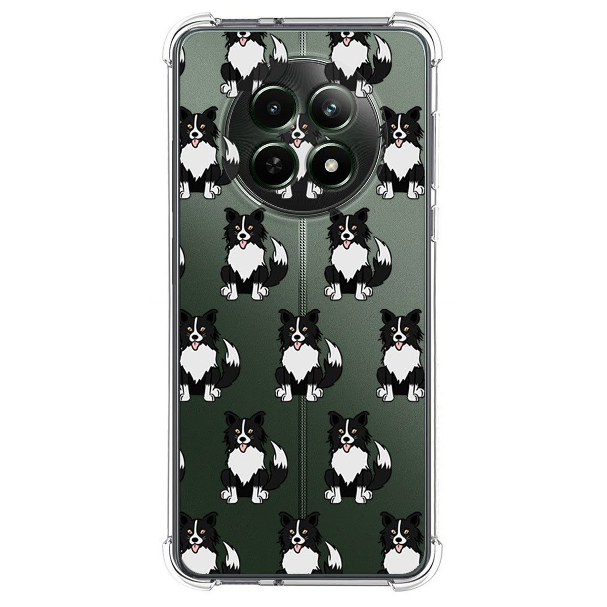 Funda Silicona Antigolpes para Realme 12 5G / 12x 5G diseño Perros 07 Dibujos