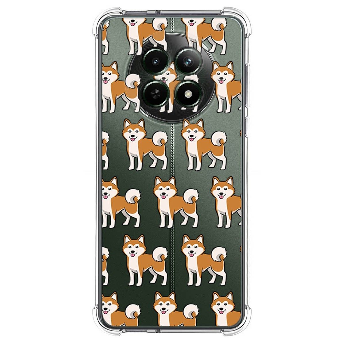 Funda Silicona Antigolpes para Realme 12 5G / 12x 5G diseño Perros 08 Dibujos