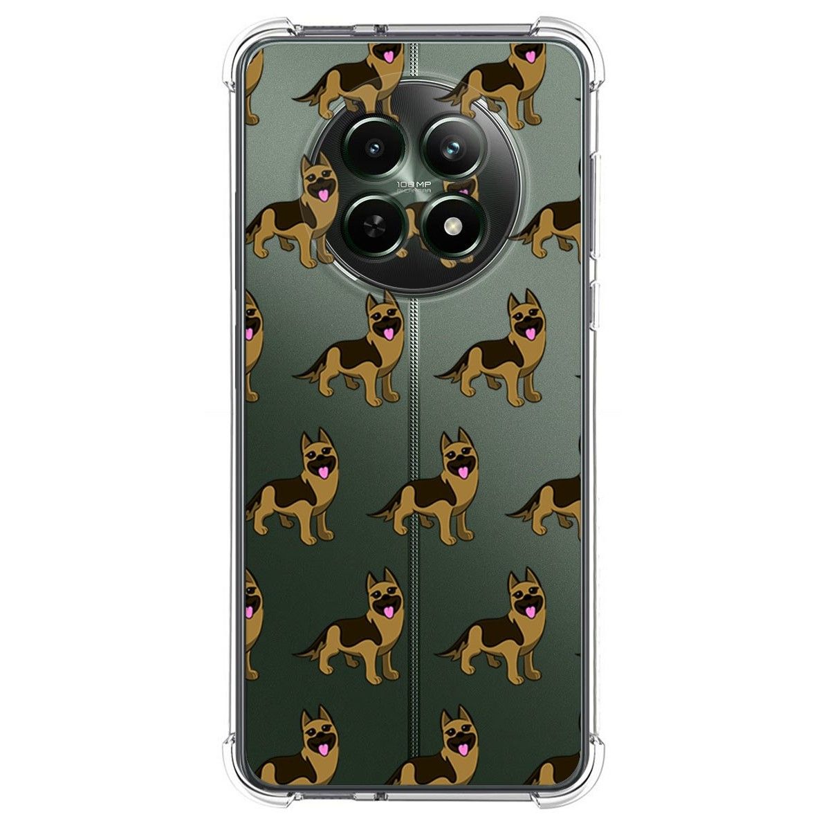 Funda Silicona Antigolpes para Realme 12 5G / 12x 5G diseño Perros 09 Dibujos