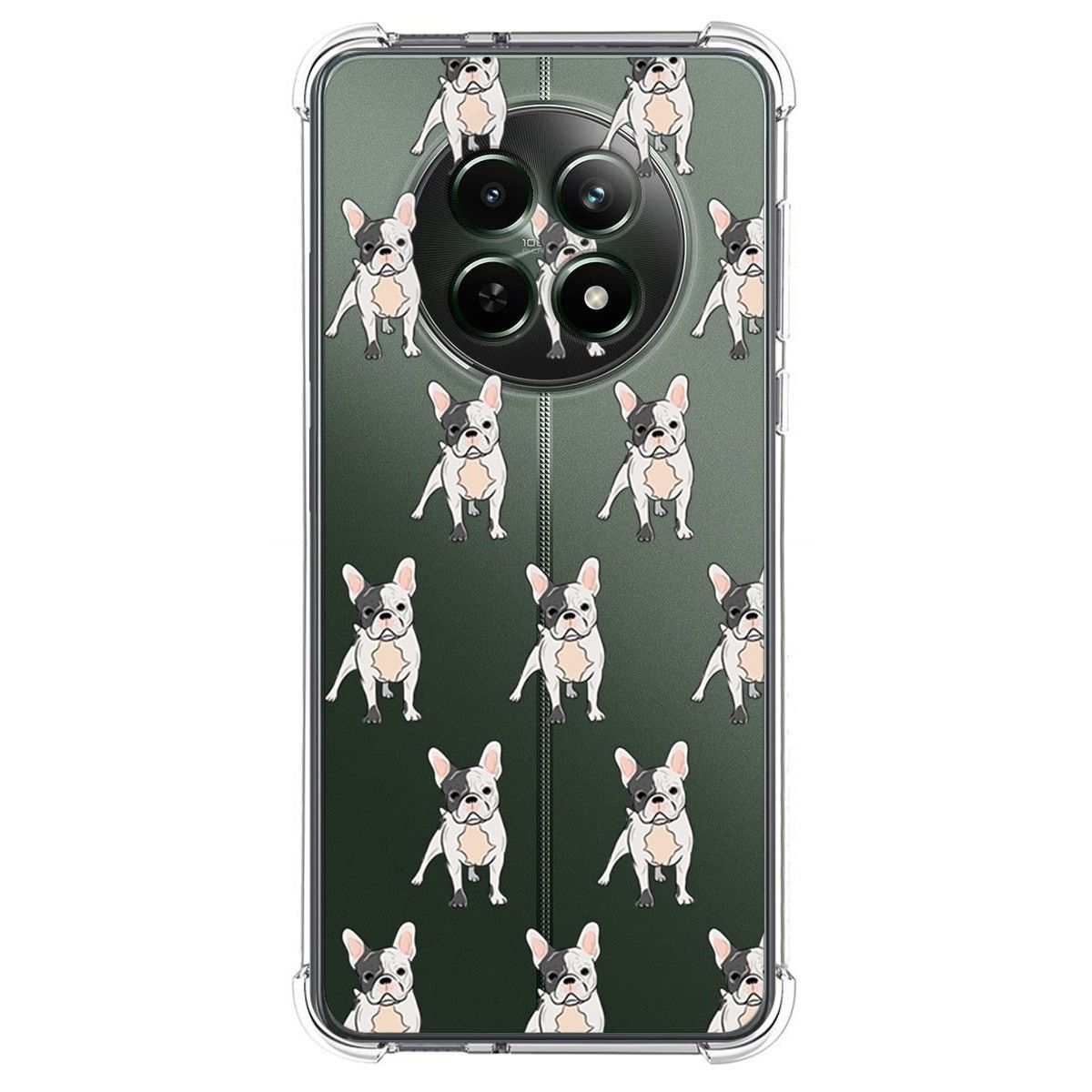 Funda Silicona Antigolpes para Realme 12 5G / 12x 5G diseño Perros 12 Dibujos