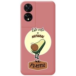 Funda Silicona Líquida Rosa para TCL 505 diseño Culo Natural Dibujos