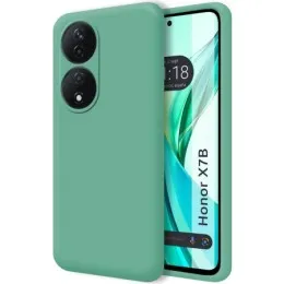 Funda Silicona Líquida Ultra Suave para Huawei Honor X7b color Verde