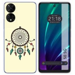 Funda Silicona para TCL 50 5G diseño Atrapasueños Dibujos