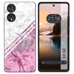 Funda Silicona para TCL 50 SE diseño Mármol 03 Dibujos