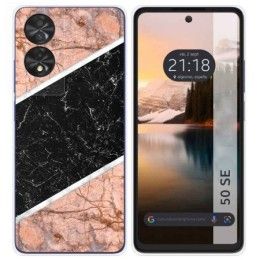 Funda Silicona para TCL 50 SE diseño Mármol 07 Dibujos