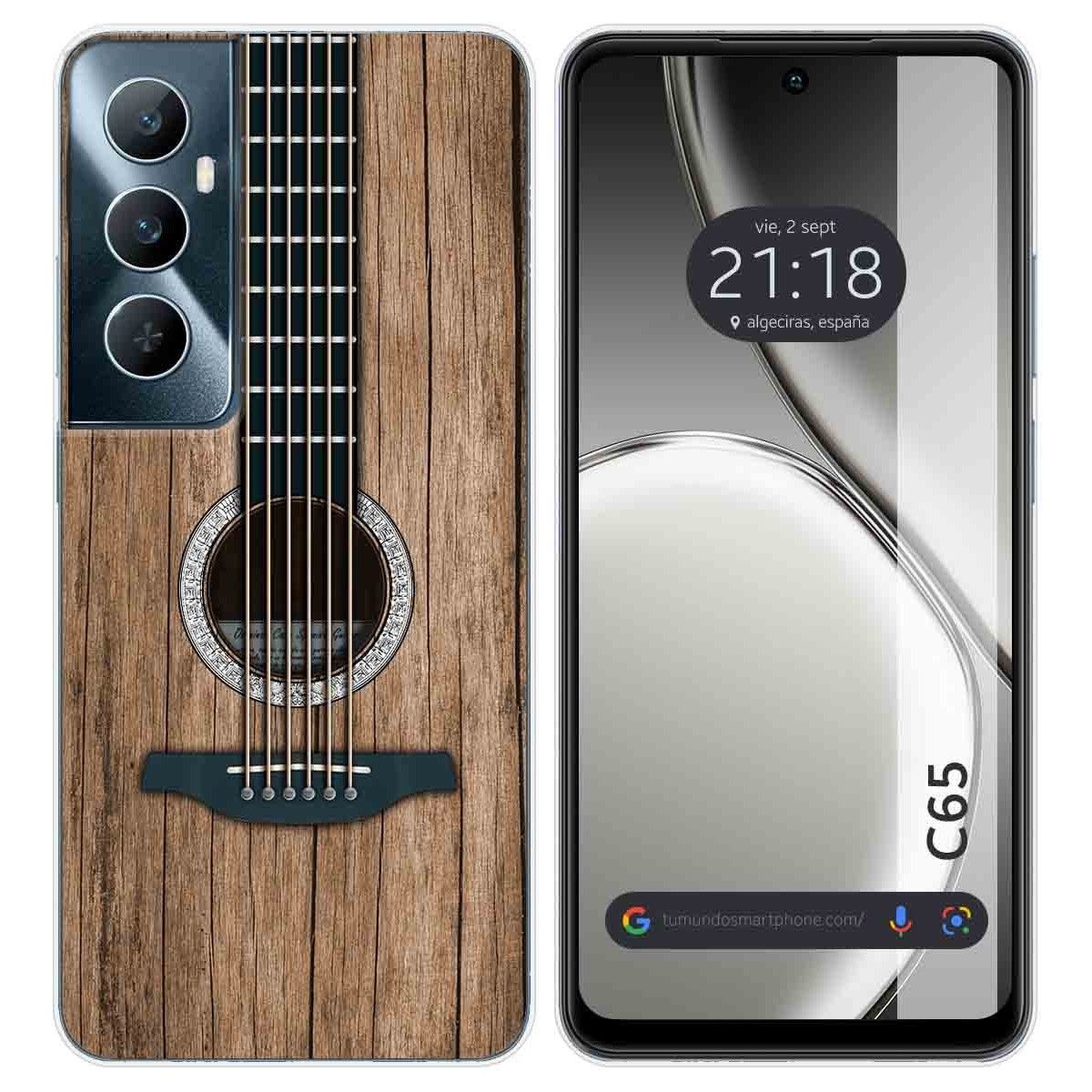 Funda Silicona para Realme C65 4G diseño Madera 11 Dibujos