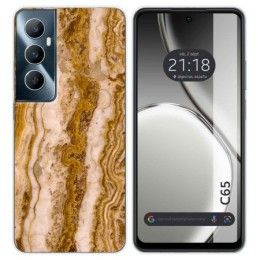 Funda Silicona para Realme C65 4G diseño Mármol 10 Dibujos