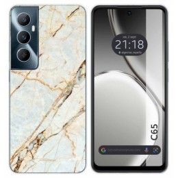 Funda Silicona para Realme C65 4G diseño Mármol 13 Dibujos