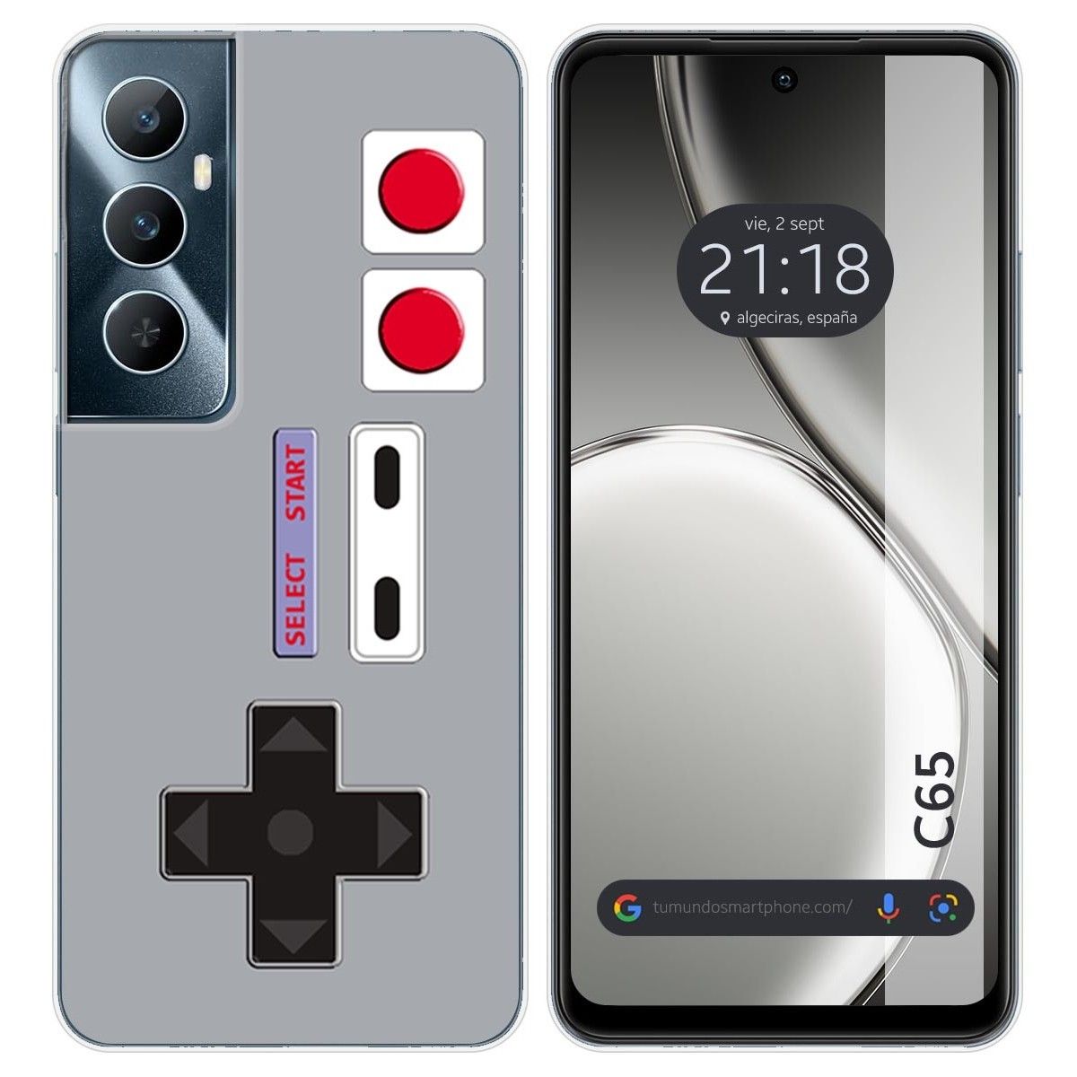 Funda Silicona para Realme C65 4G diseño Consola Dibujos