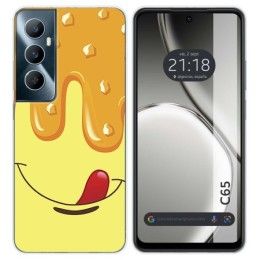 Funda Silicona para Realme C65 4G diseño Helado Vainilla Dibujos