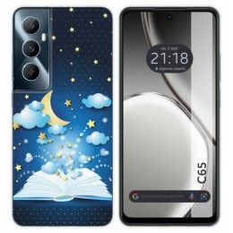 Funda Silicona para Realme C65 4G diseño Libro Cuentos Dibujos