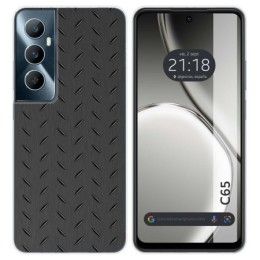 Funda Silicona para Realme C65 4G diseño Metal Dibujos