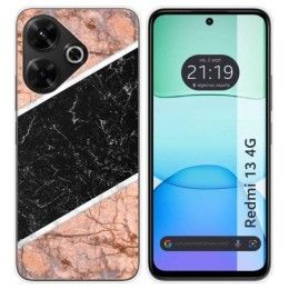 Funda Silicona para Xiaomi Redmi 13 4G diseño Mármol 07 Dibujos