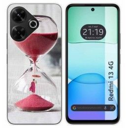 Funda Silicona para Xiaomi Redmi 13 4G diseño Reloj Dibujos