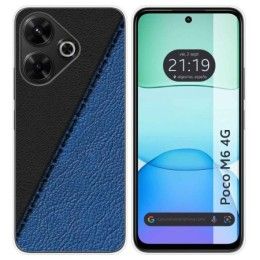 Funda Silicona para Xiaomi Poco M6 4G diseño Cuero 02 Dibujos