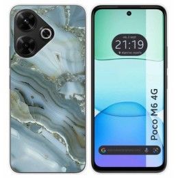 Funda Silicona para Xiaomi Poco M6 4G diseño Mármol 09 Dibujos