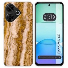 Funda Silicona para Xiaomi Poco M6 4G diseño Mármol 10 Dibujos