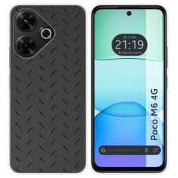 Funda Silicona para Xiaomi Poco M6 4G diseño Metal Dibujos