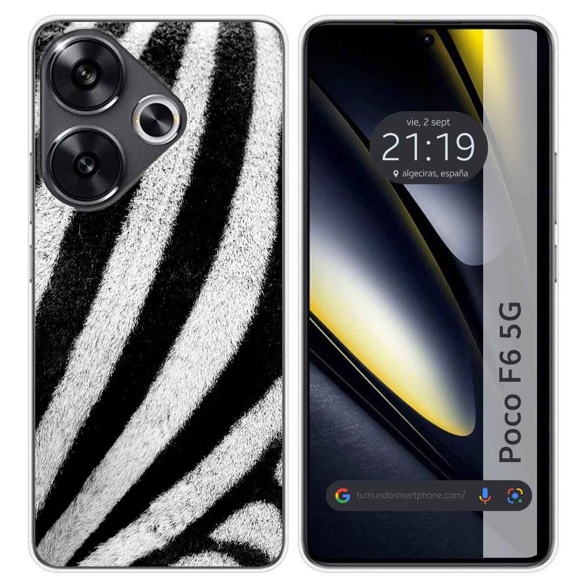 Funda Silicona para Xiaomi Poco F6 5G diseño Animal 02 Dibujos