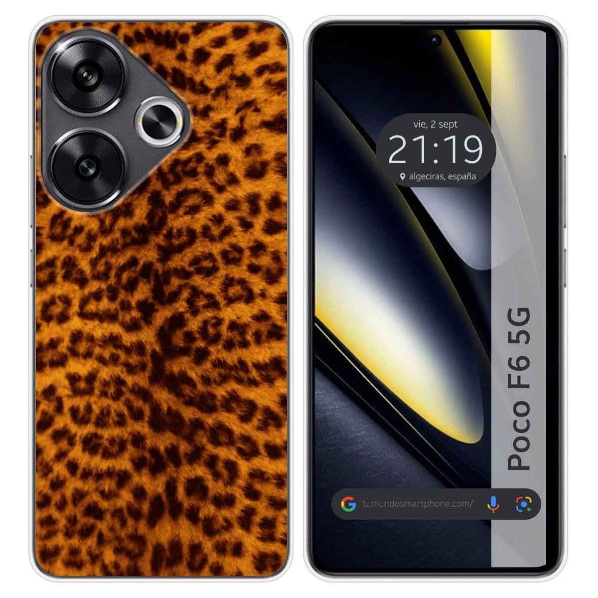 Funda Silicona para Xiaomi Poco F6 5G diseño Animal 03 Dibujos