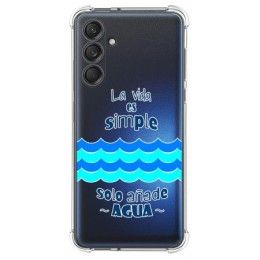 Funda Silicona Antigolpes para Samsung Galaxy M55 5G diseño Agua Dibujos