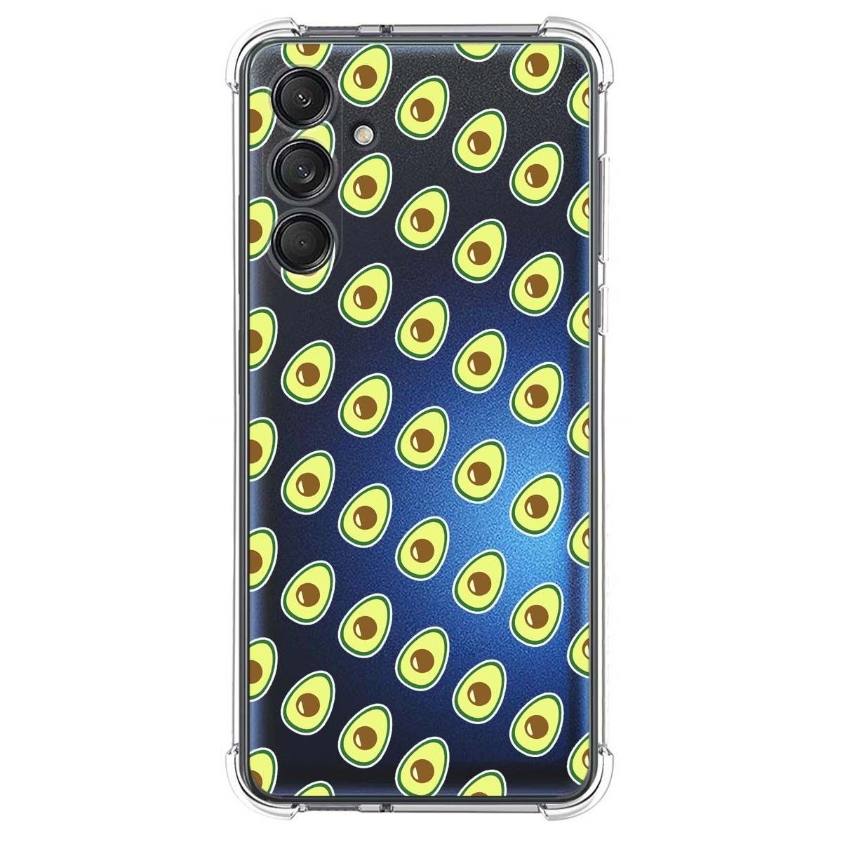 Funda Silicona Antigolpes para Samsung Galaxy M55 5G diseño Aguacate Dibujos