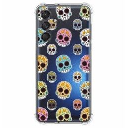 Funda Silicona Antigolpes para Samsung Galaxy M55 5G diseño Catrina Dibujos