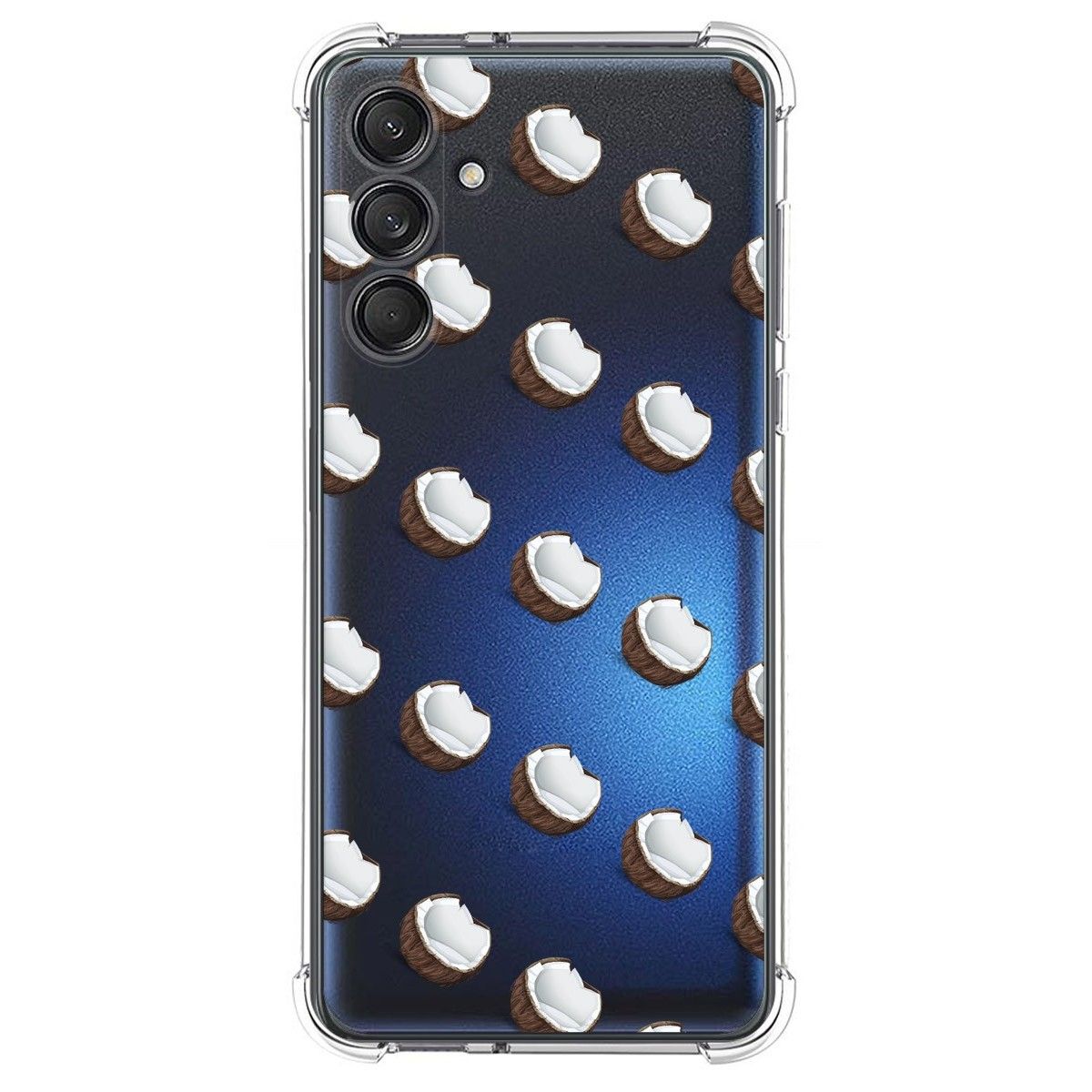 Funda Silicona Antigolpes para Samsung Galaxy M55 5G diseño Cocos Dibujos