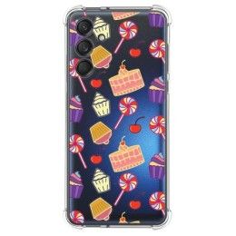 Funda Silicona Antigolpes para Samsung Galaxy M55 5G diseño Dulces 01 Dibujos