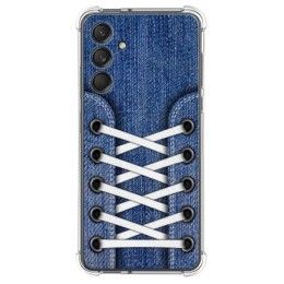 Funda Silicona Antigolpes para Samsung Galaxy M55 5G diseño Zapatillas 01 Dibujos