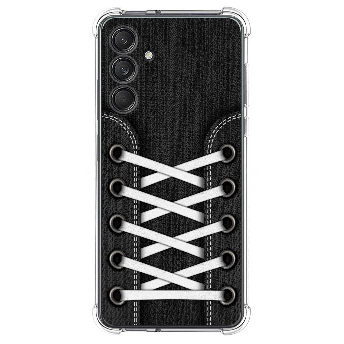 Funda Silicona Antigolpes para Samsung Galaxy M55 5G diseño Zapatillas 02 Dibujos