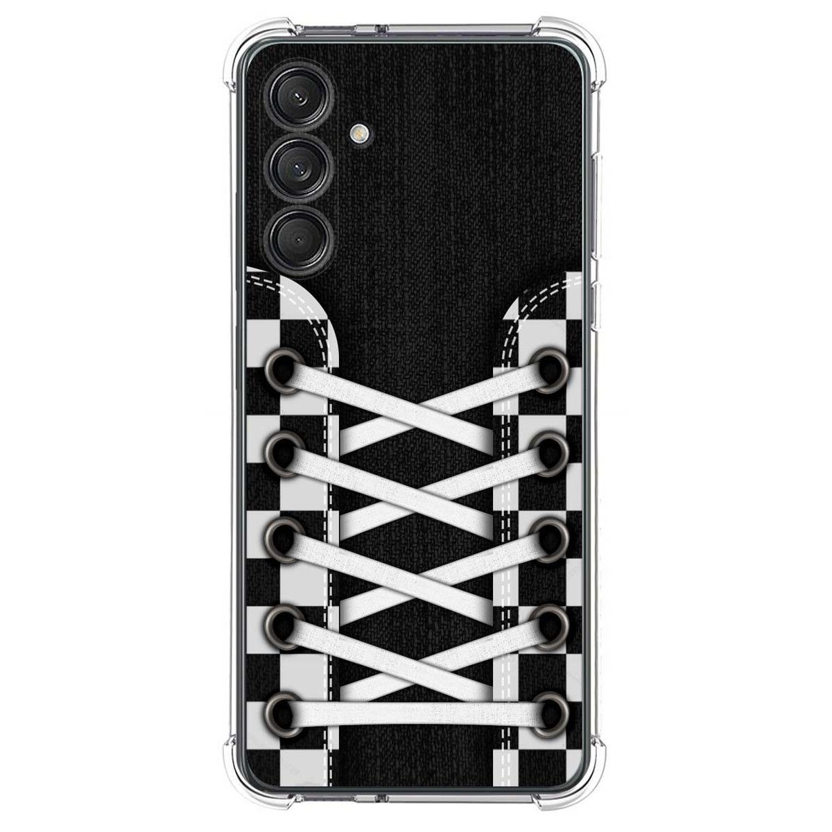 Funda Silicona Antigolpes para Samsung Galaxy M55 5G diseño Zapatillas 03 Dibujos