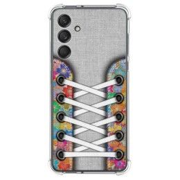 Funda Silicona Antigolpes para Samsung Galaxy M55 5G diseño Zapatillas 04 Dibujos