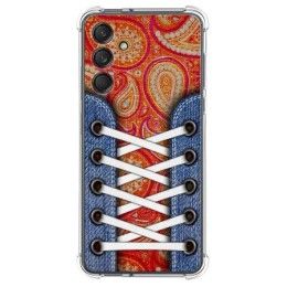 Funda Silicona Antigolpes para Samsung Galaxy M55 5G diseño Zapatillas 10 Dibujos