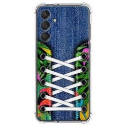 Funda Silicona Antigolpes para Samsung Galaxy M55 5G diseño Zapatillas 13 Dibujos