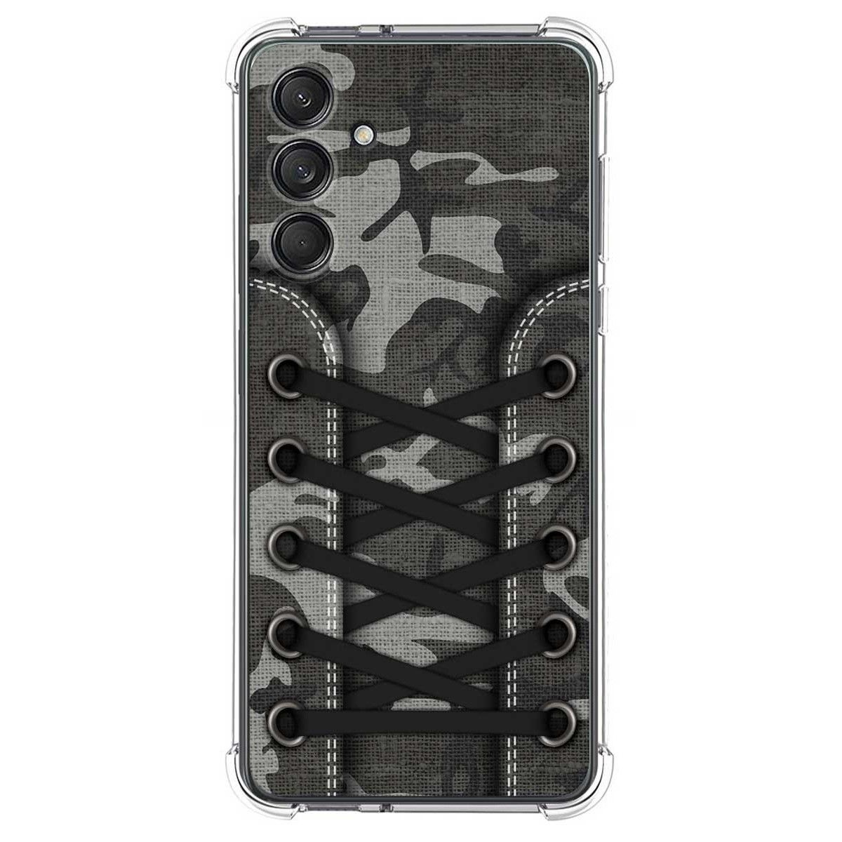 Funda Silicona Antigolpes para Samsung Galaxy M55 5G diseño Zapatillas 15 Dibujos