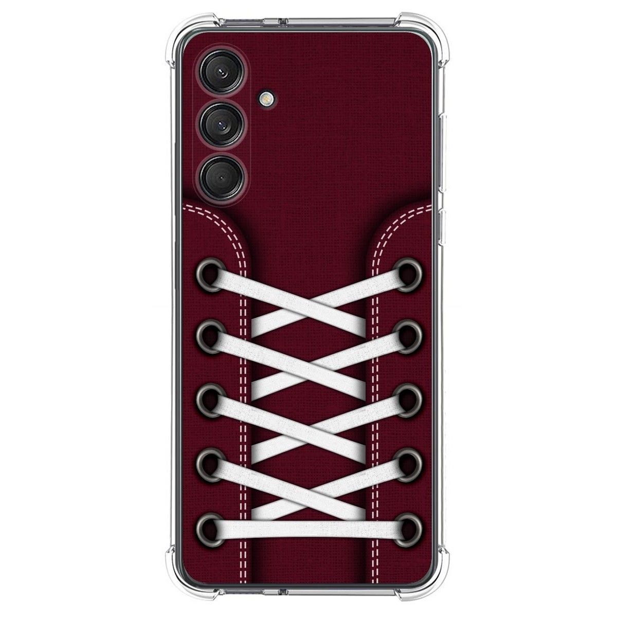 Funda Silicona Antigolpes para Samsung Galaxy M55 5G diseño Zapatillas 17 Dibujos