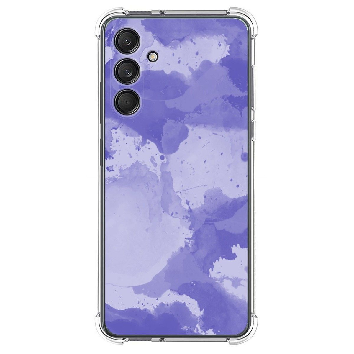 Funda Silicona Antigolpes para Samsung Galaxy M55 5G diseño Acuarela 01 Dibujos