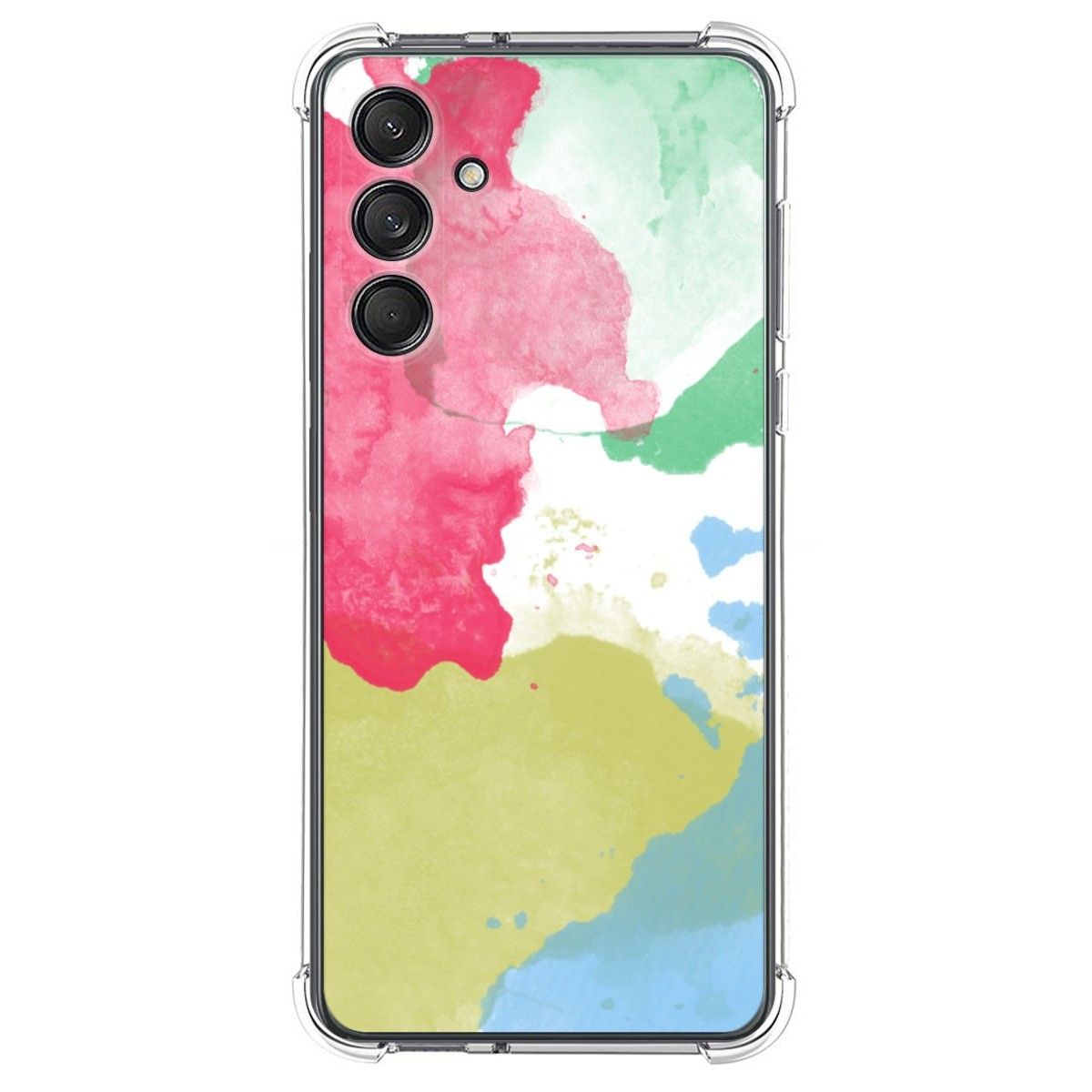 Funda Silicona Antigolpes para Samsung Galaxy M55 5G diseño Acuarela 02 Dibujos