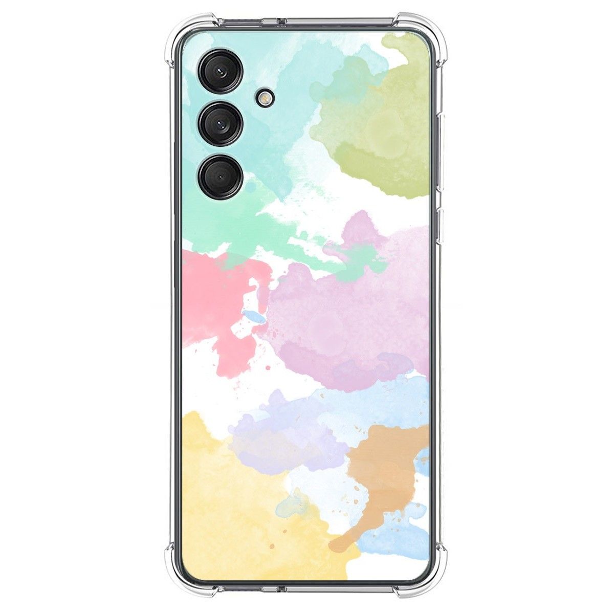 Funda Silicona Antigolpes para Samsung Galaxy M55 5G diseño Acuarela 11 Dibujos