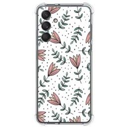 Funda Silicona Antigolpes para Samsung Galaxy M55 5G diseño Flores 01 Dibujos