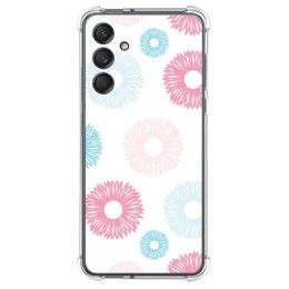 Funda Silicona Antigolpes para Samsung Galaxy M55 5G diseño Flores 06 Dibujos