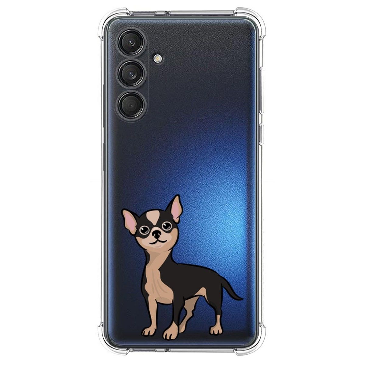 Funda Silicona Antigolpes para Samsung Galaxy M55 5G diseño Perros 05 Dibujos