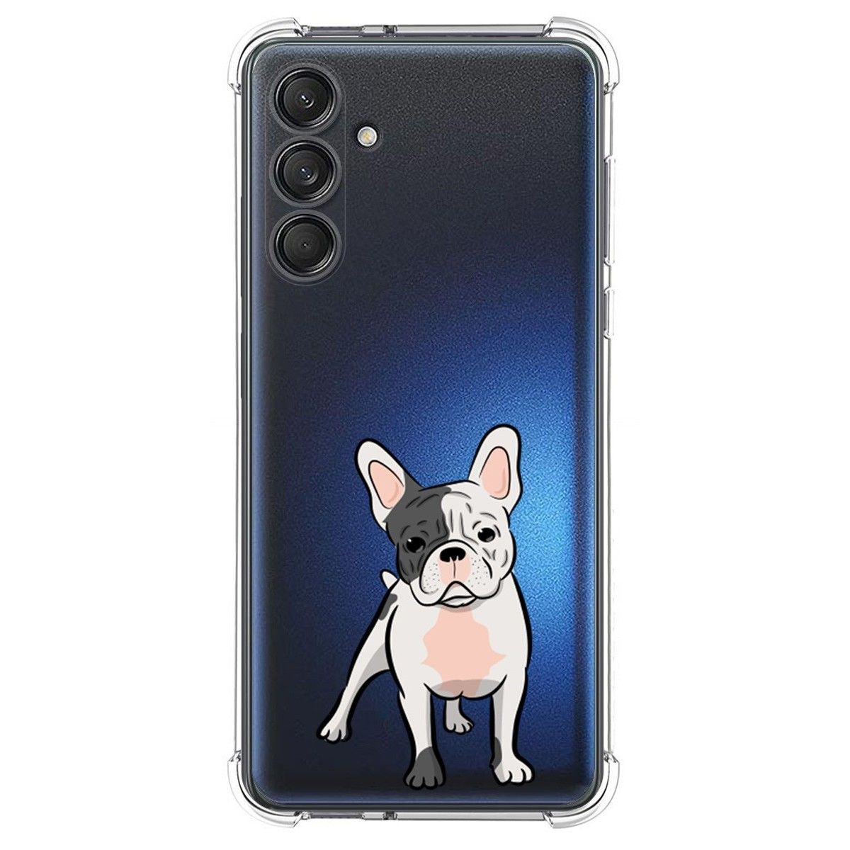 Funda Silicona Antigolpes para Samsung Galaxy M55 5G diseño Perros 06 Dibujos