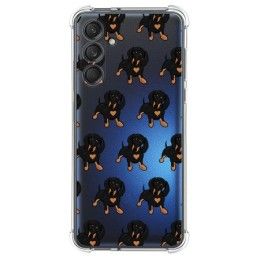 Funda Silicona Antigolpes para Samsung Galaxy M55 5G diseño Perros 10 Dibujos