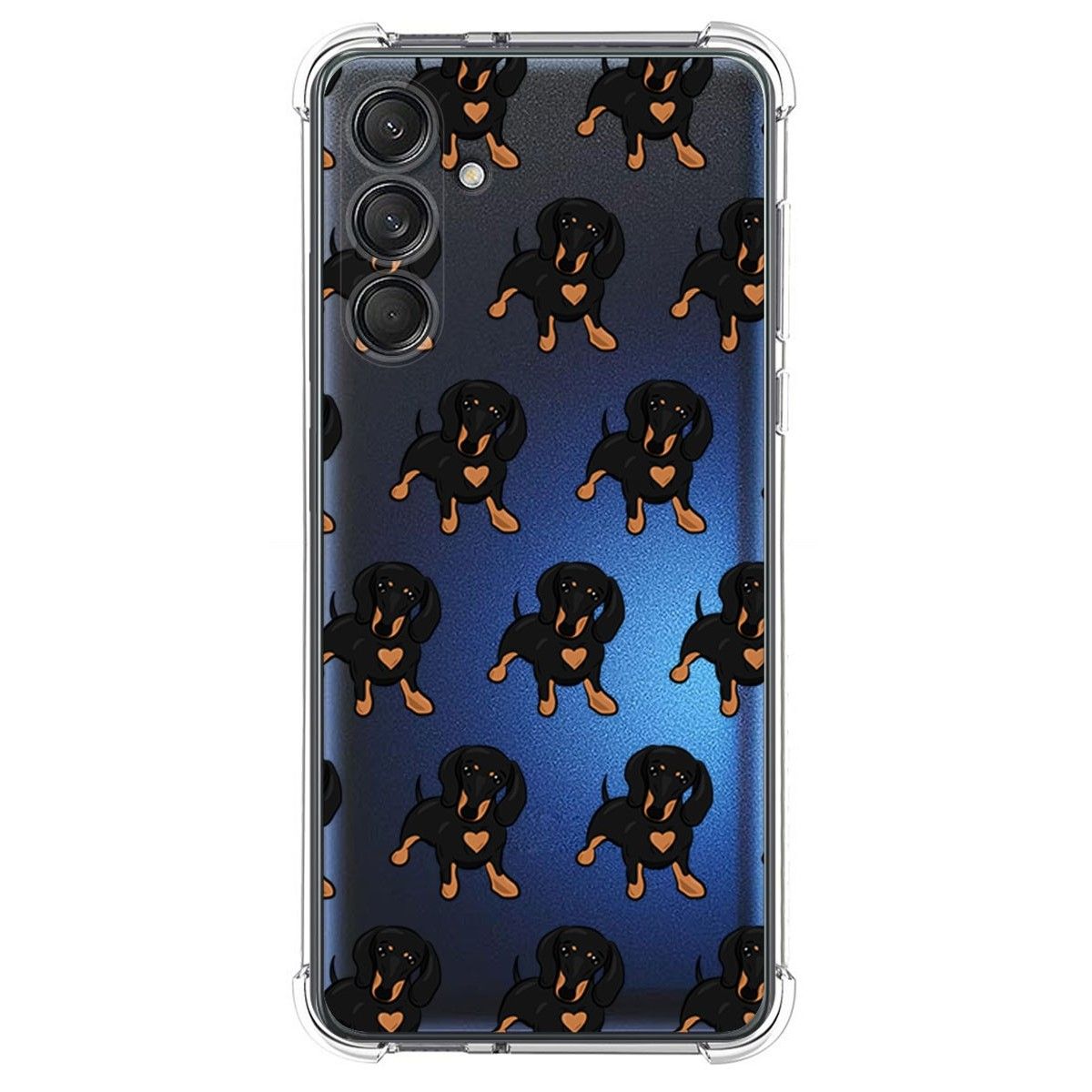 Funda Silicona Antigolpes para Samsung Galaxy M55 5G diseño Perros 10 Dibujos