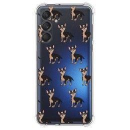 Funda Silicona Antigolpes para Samsung Galaxy M55 5G diseño Perros 11 Dibujos