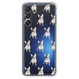 Funda Silicona Antigolpes para Samsung Galaxy M55 5G diseño Perros 12 Dibujos