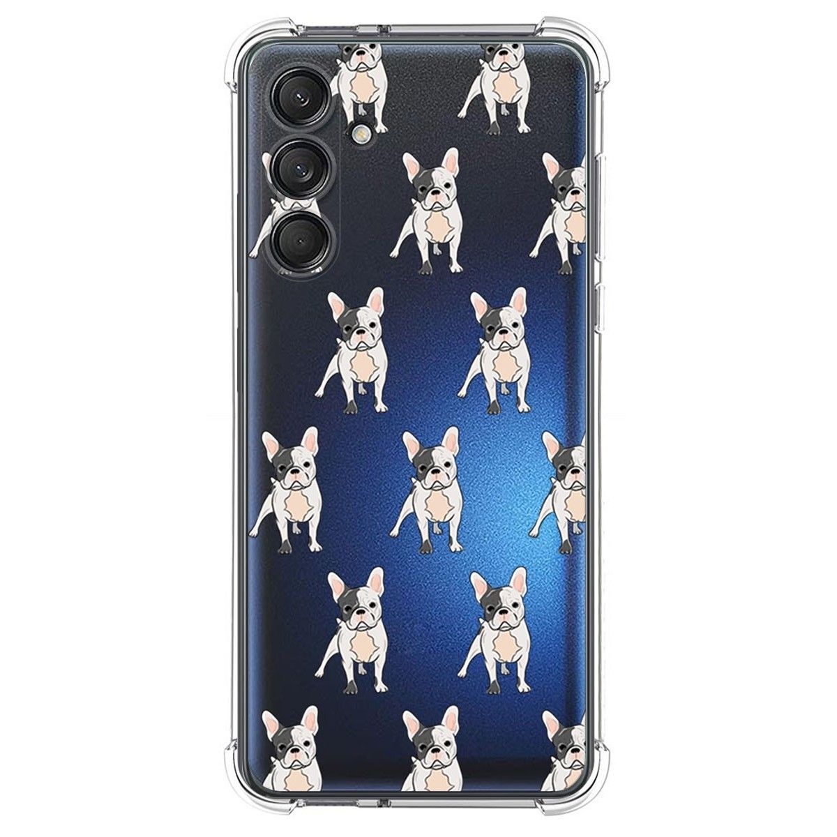 Funda Silicona Antigolpes para Samsung Galaxy M55 5G diseño Perros 12 Dibujos