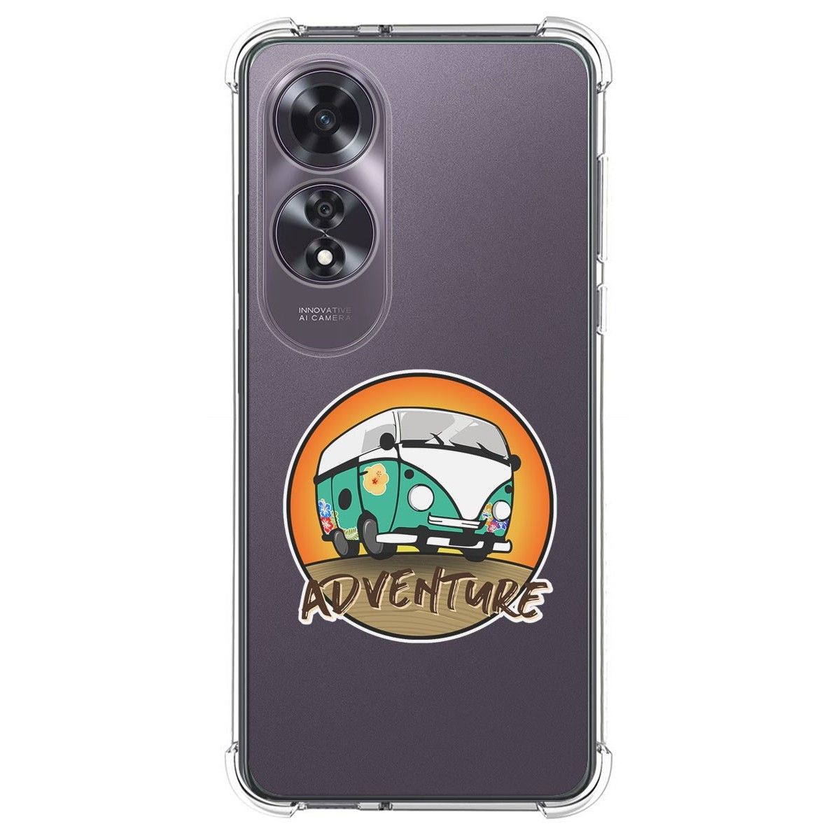 Funda Silicona Antigolpes para Oppo A60 4G diseño Adventure Dibujos